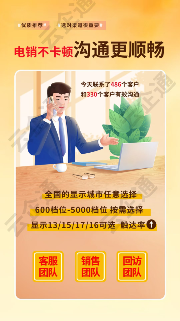 電銷卡：成本直降，效率翻倍！銷售團(tuán)隊(duì)的秘密武器